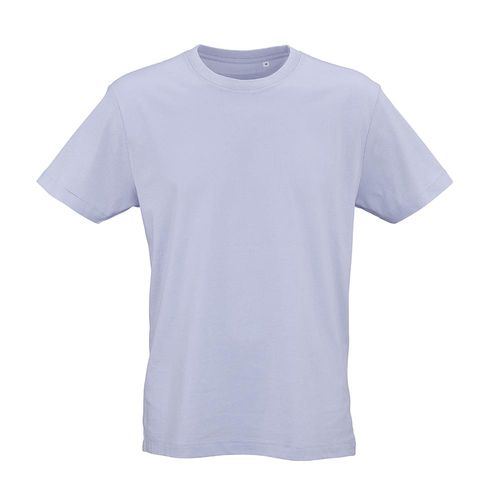 azul / blanco pastel Camiseta unisex de punto Copacabana U, 100 % algodón orgánico. 165g/m²