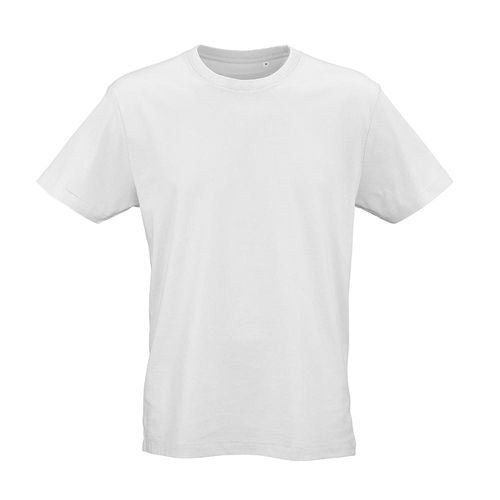 white Camiseta unisex de punto Copacabana U. 100% algodón orgánico. 165g/m²