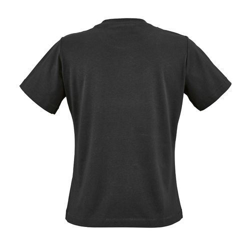 black Camiseta de punto para mujer Copacabana W. 100% algodón orgánico. 165g/m²