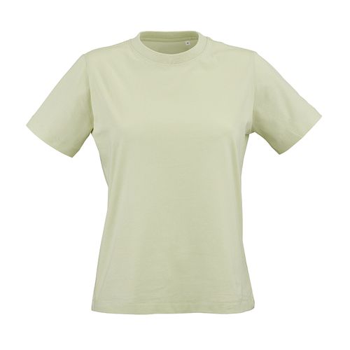 verde pastel Camiseta de punto para mujer Copacabana W. 100% algodón orgánico. 165g/m²