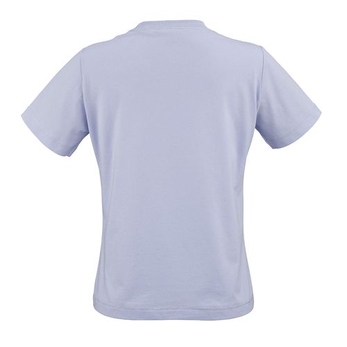 azul / blanco pastel Camiseta de punto para mujer Copacabana W. 100% algodón orgánico. 165g/m²