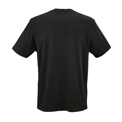 black Camiseta de jersey Maya. 100% algodón orgánico. 180g/m². Fabricada en Portugal