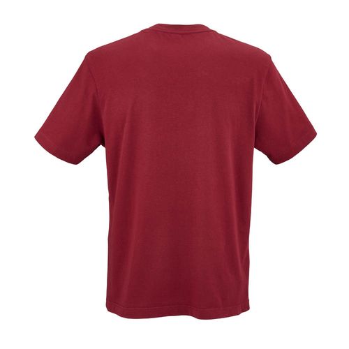 burdeos Camiseta de jersey Maya. 100% algodón orgánico. 180g/m². Fabricada en Portugal