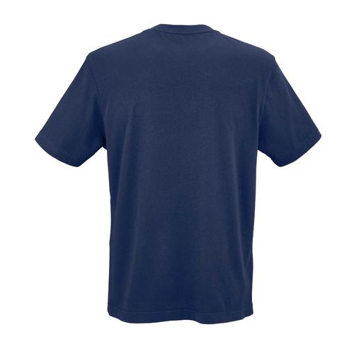 azul marino Camiseta de jersey Maya. 100% algodón orgánico. 180g/m². Fabricada en Portugal