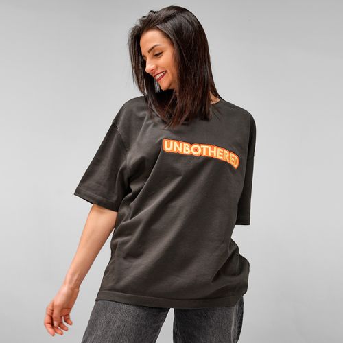 T-shirt oversize Paloma en jersey. 100% coton bio. Fabriqué au Portugal
