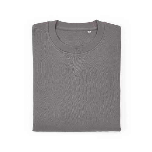 Sweat Capri mixte à col rond en french terry. 100% coton bio