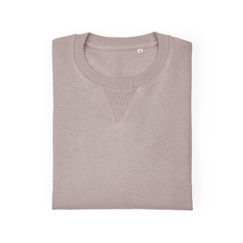 Sweat Capri mixte à col rond en french terry. 100% coton bio