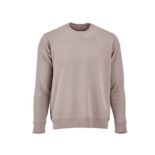 Sweat Capri mixte à col rond en french terry. 100% coton bio
