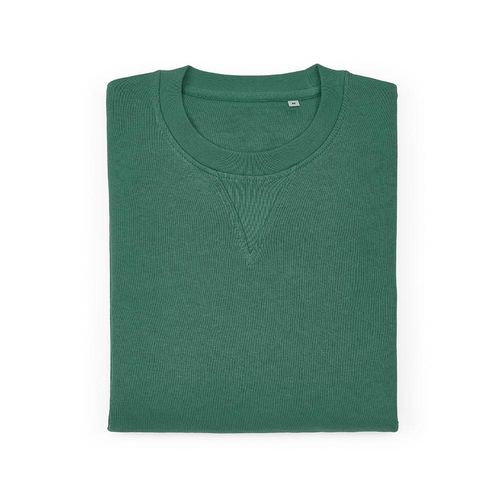 Sweat Capri mixte à col rond en french terry. 100% coton bio