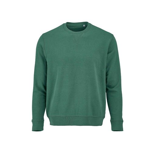 Sweat Capri mixte à col rond en french terry. 100% coton bio