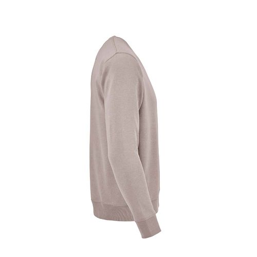 Sweat Capri mixte à col rond en french terry. 100% coton bio