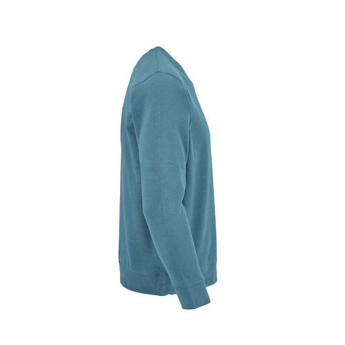 Sweat Capri mixte à col rond en french terry. 100% coton bio