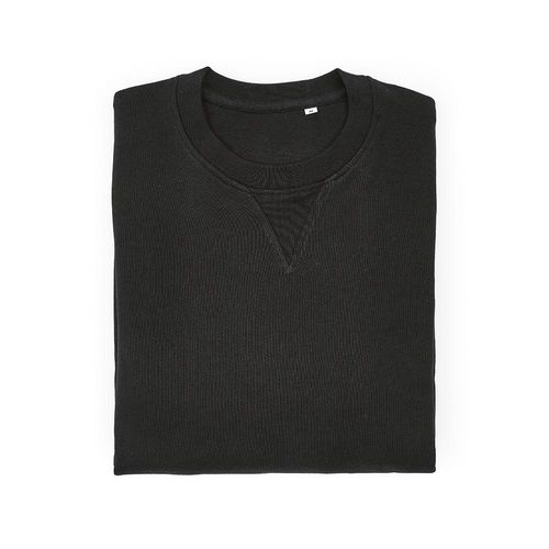 Sweat Capri mixte à col rond en french terry. 100% coton bio