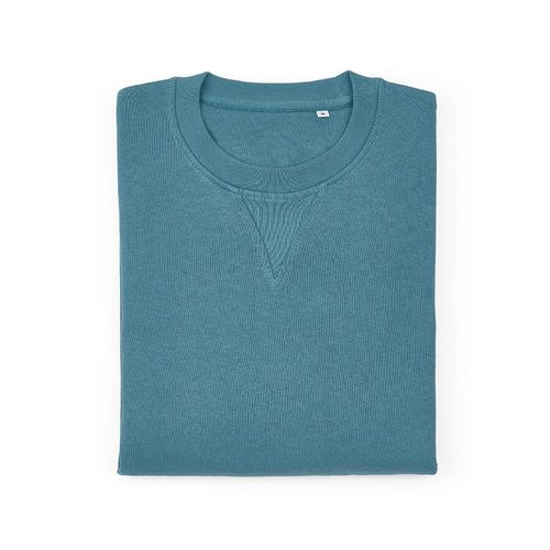 Sweat Capri mixte à col rond en french terry. 100% coton bio