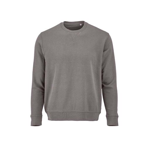 Sweat Capri mixte à col rond en french terry. 100% coton bio