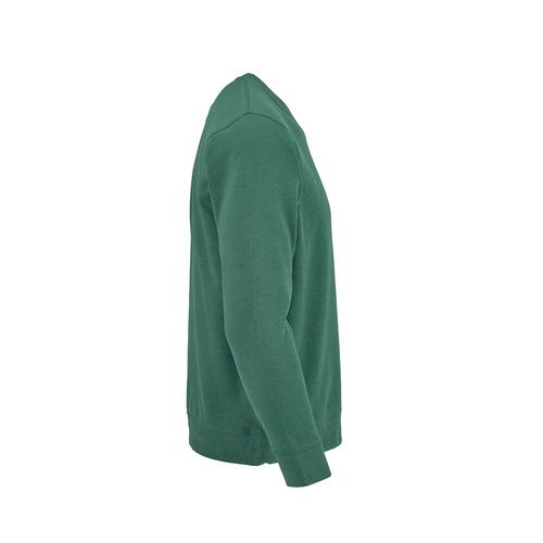verde oscuro Sudadera de felpa Capri. 100 % algodón orgánico. 300g/m²