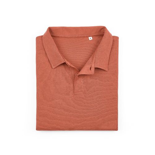 Polo mixte Ipanema à manches courtes en jersey. 100% coton bio