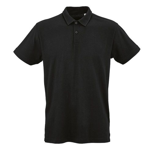 Polo mixte Ipanema à manches courtes en jersey. 100% coton bio