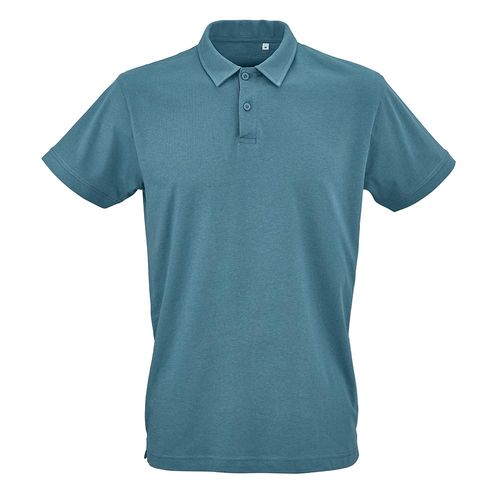 Polo mixte Ipanema à manches courtes en jersey. 100% coton bio