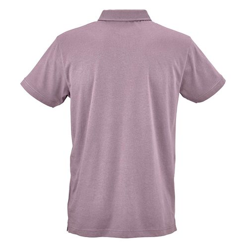 lila Polo Ipanema de manga corta en jersey. 100 % algodón orgánico. 160 g/m²