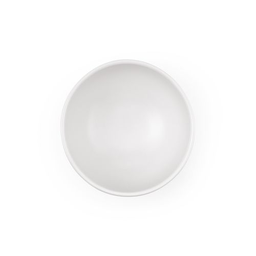 white Cuenco de cerámica Vivaldi. 320 ml. Acabado mate. Fabricado en Portugal