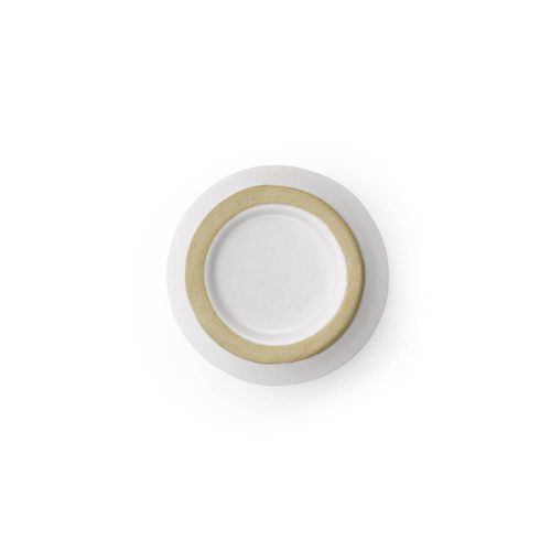 white Taza de café en cerámica Amur. 80 ml. Acabado mate. Fabricada en PT