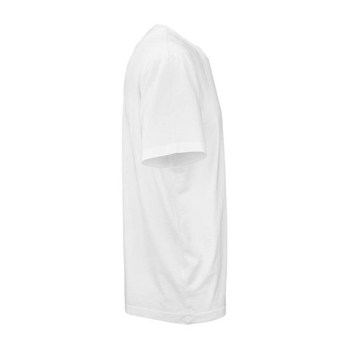 white Camiseta Tamariz de punto. 100% algodón orgánico. Fabricada en Portugal