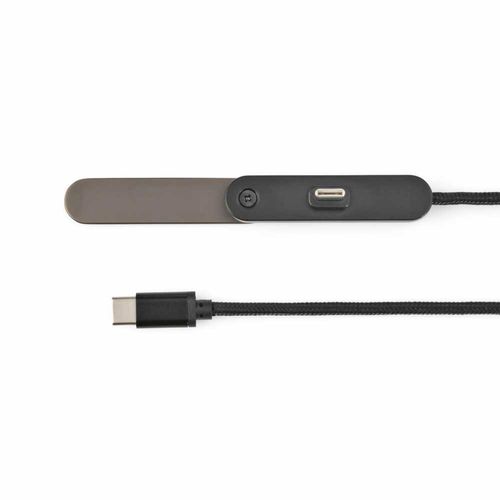 Cable Edison de rPVC. 1m, USB-C a USB-C. Soporte para móvil. 60W Carga rápida