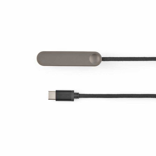 Cable Edison de rPVC. 1m, USB-C a USB-C. Soporte para móvil. 60W Carga rápida