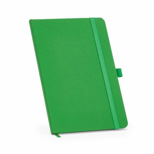 Cuaderno Dickens de tapa dura, tamaño A5, fabricado con rPET. 70 g/m², FSC®, 160 páginas