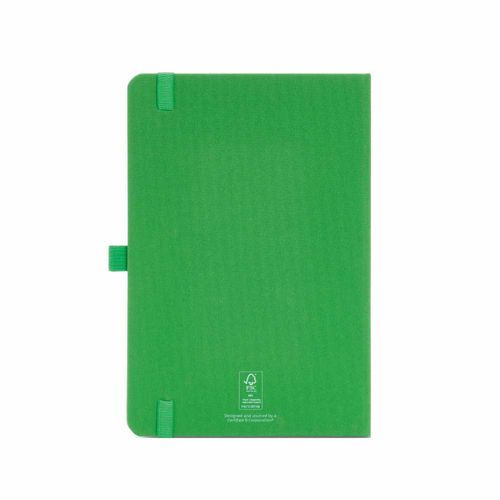 Cuaderno Dickens de tapa dura, tamaño A5, fabricado con rPET. 70 g/m², FSC®, 160 páginas
