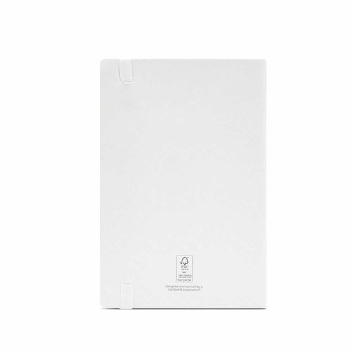 Cuaderno Flaubert A5 con tapa blanda de rPU. 70 g/m², FSC®, 160 páginas