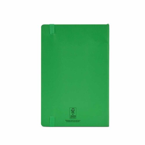 Cuaderno Flaubert A5 con tapa blanda de rPU. 70 g/m², FSC®, 160 páginas