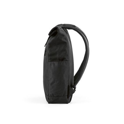 Mochila Rome de 12 litros de rPET. Cierre enrollable y de velcro