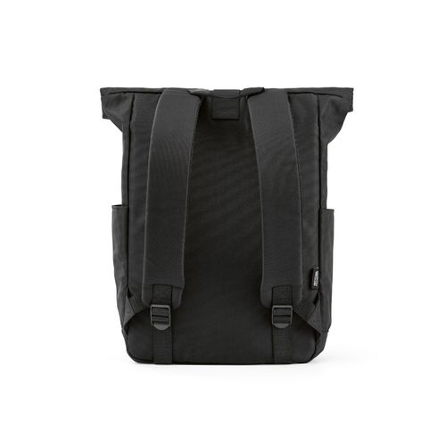 Mochila Rome de 12 litros de rPET. Cierre enrollable y de velcro