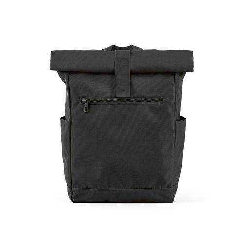 Mochila Rome de 12 litros de rPET. Cierre enrollable y de velcro