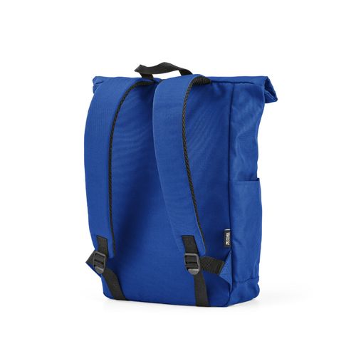 Mochila Rome de 12 litros de rPET. Cierre enrollable y de velcro