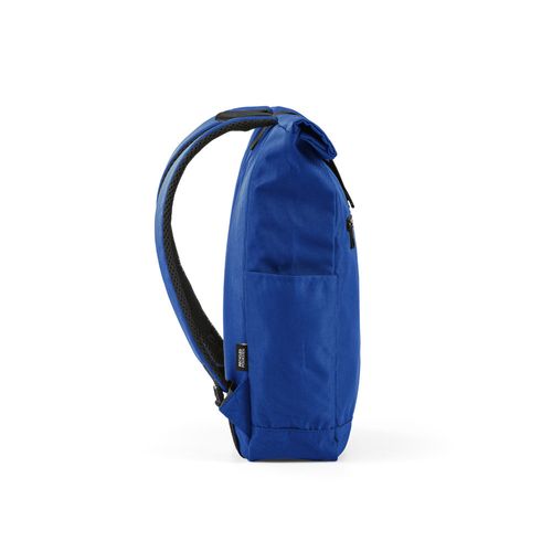 Mochila Rome de 12 litros de rPET. Cierre enrollable y de velcro