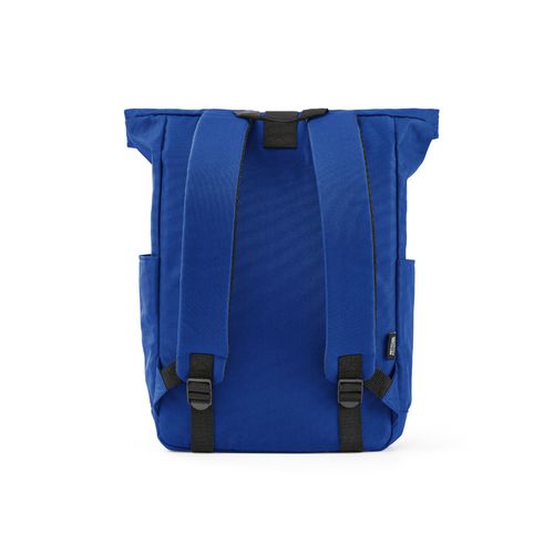 Mochila Rome de 12 litros de rPET. Cierre enrollable y de velcro