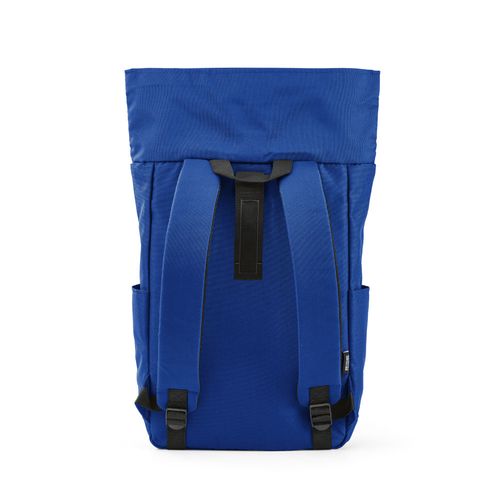 Mochila Rome de 12 litros de rPET. Cierre enrollable y de velcro