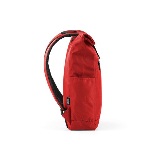 Mochila Rome de 12 litros de rPET. Cierre enrollable y de velcro