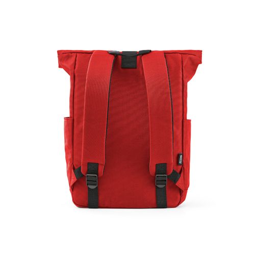 Mochila Rome de 12 litros de rPET. Cierre enrollable y de velcro