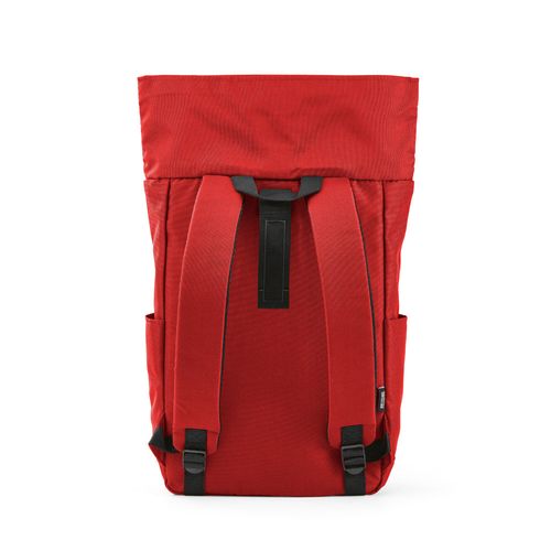 Mochila Rome de 12 litros de rPET. Cierre enrollable y de velcro