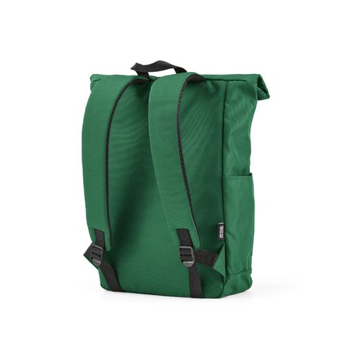 Mochila Rome de 12 litros de rPET. Cierre enrollable y de velcro