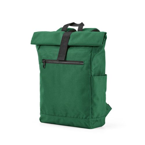 Mochila Rome de 12 litros de rPET. Cierre enrollable y de velcro