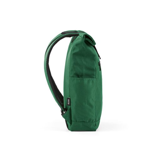 Mochila Rome de 12 litros de rPET. Cierre enrollable y de velcro
