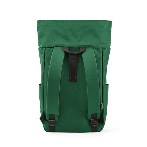 Mochila Rome de 12 litros de rPET. Cierre enrollable y de velcro
