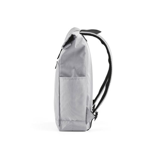 Mochila Rome de 12 litros de rPET. Cierre enrollable y de velcro