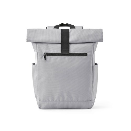 Mochila Rome de 12 litros de rPET. Cierre enrollable y de velcro