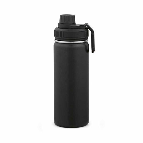 black Botella Salween rSS de 560 ml. De doble pared y doble tapa. Asa